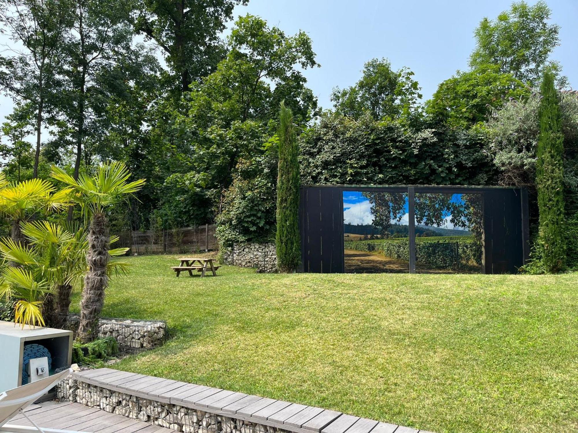 Villa Piscine A Proximite De Lyon Chaponost Exterior foto